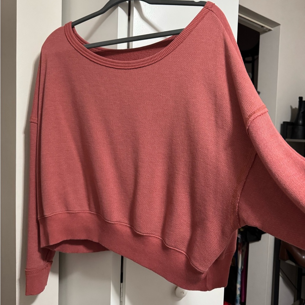 American Eagle Outfitters Pink Knit Top